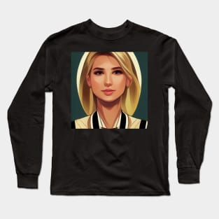 Ivanka Trump | Comics style Long Sleeve T-Shirt